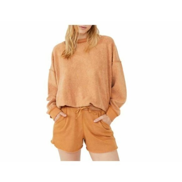 FREE PEOPLE  Intimately Kelly Washed Set in Cognac - XS - Picture 2 of 6